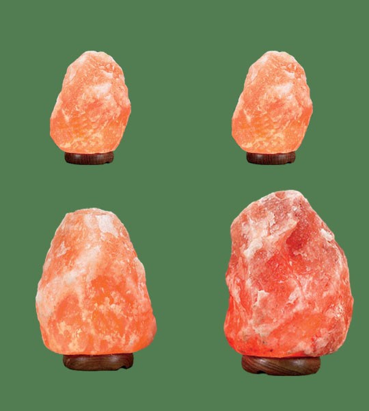 Himalayan Salt Lamp 2 Micro + 1 Mini + 1 Small